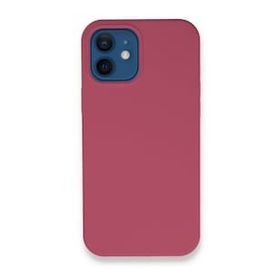 BSSM iPhone 12 Lansman Legant Silikon Fuşya Kılıf