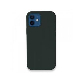 BSSM iPhone 12 Lansman Legant Silikon Koyu Yeşil Kılıf