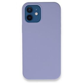 BSSM iPhone 12 Lansman Legant Silikon Lila Kılıf