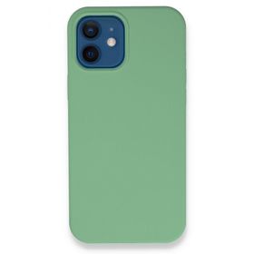 BSSM iPhone 12 Lansman Legant Silikon Yeşil Kılıf