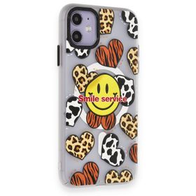 BSSM iPhone 12 Magneticsafe Desenli Kapak Apollo Şeffaf 2 Kılıf