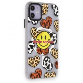 BSSM iPhone 12 Magneticsafe Desenli Kapak Apollo Şeffaf 2 Kılıf