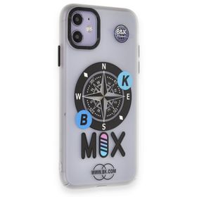 BSSM iPhone 12 Magneticsafe Desenli Kapak Apollo Şeffaf 3 Kılıf