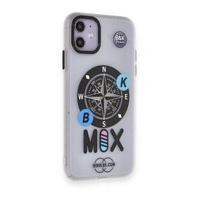 BSSM iPhone 12 Magneticsafe Desenli Kapak Apollo Şeffaf 3 Kılıf