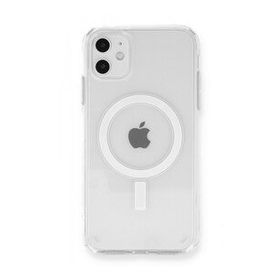 BSSM iPhone 12 Magneticsafe Şeffaf Silikon Şeffaf Kılıf