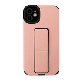 BSSM iPhone 12 Mega Standlı Silikon Pudra Kılıf