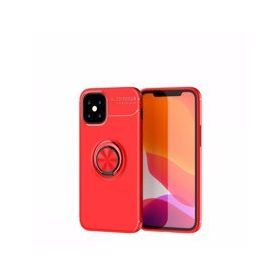 BSSM iPhone 12 Mini Range Yüzüklü Silikon Kırmızı Kılıf