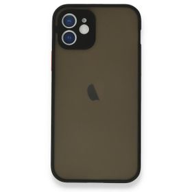 BSSM iPhone 12 Montreal Silikon Kapak Siyah Kılıf