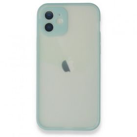 BSSM iPhone 12 Montreal Silikon Kapak Turkuaz Kılıf
