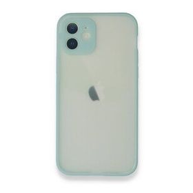 BSSM iPhone 12 Montreal Silikon Kapak Turkuaz Kılıf