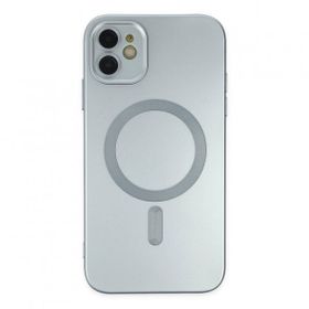 BSSM iPhone 12 Moshi Lens Magneticsafe Silikon Sierra Blue Kılıf