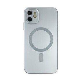 BSSM iPhone 12 Moshi Lens Magneticsafe Silikon Sierra Blue Kılıf