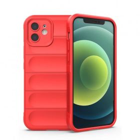 BSSM iPhone 12 Optimum Silikon Kırmızı Kılıf