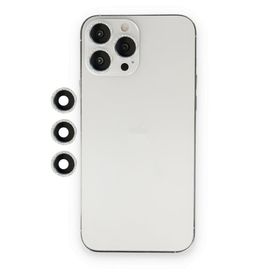 BSSM iPhone 12 Pro Gümüş Shine Kamera Lens
