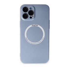 BSSM iPhone 12 Pro Jack Magneticsafe Lens Silikon Sierra Blue Kılıf