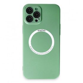 BSSM iPhone 12 Pro Jack Magneticsafe Lens Silikon Yeşil Kılıf