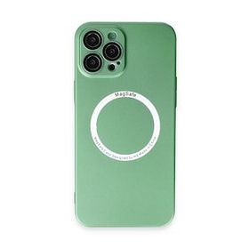 BSSM iPhone 12 Pro Jack Magneticsafe Lens Silikon Yeşil Kılıf