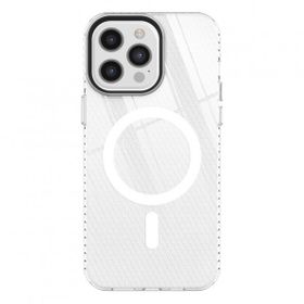 BSSM iPhone 12 Pro Max Beta Magneticsafe Silikon Şeffaf Kılıf