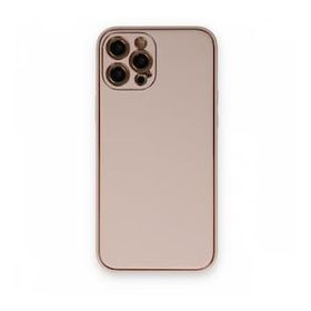 BSSM iPhone 12 Pro Max Coco Deri Silikon Kapak Pudra Kılıf