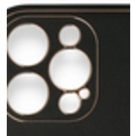 BSSM iPhone 12 Pro Max Coco Deri Silikon Kapak Siyah Kılıf