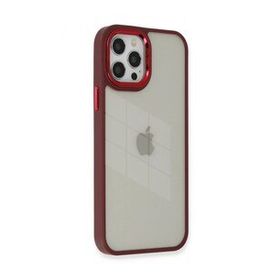BSSM iPhone 12 Pro Max Dora Kapak Kırmızı Kılıf