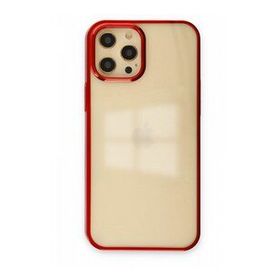 BSSM iPhone 12 Pro Max Element Silikon Kırmızı Kılıf