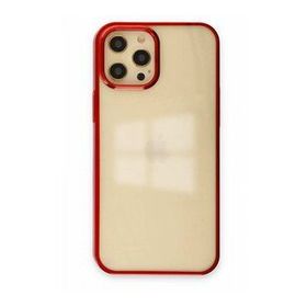 BSSM iPhone 12 Pro Max Element Silikon Kırmızı Kılıf
