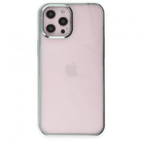 BSSM iPhone 12 Pro Max Element Silikon Yeşil Kılıf
