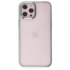 BSSM iPhone 12 Pro Max Element Silikon Yeşil Kılıf