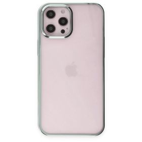 BSSM iPhone 12 Pro Max Element Silikon Yeşil Kılıf