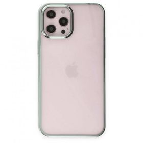 BSSM iPhone 12 Pro Max Element Silikon Yeşil Kılıf