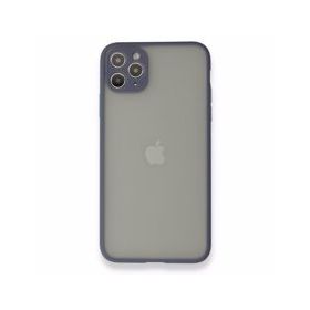 BSSM iPhone 12 Pro Max Montreal Silikon Kapak Gri Kılıf