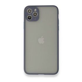 BSSM iPhone 12 Pro Max Montreal Silikon Kapak Gri Kılıf