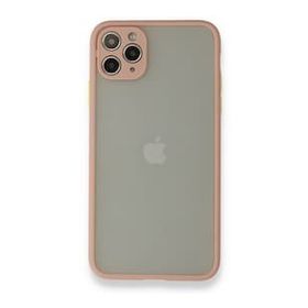 BSSM iPhone 12 Pro Max Montreal Silikon Kapak Pembe Kılıf