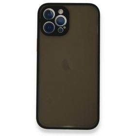 BSSM iPhone 12 Pro Max Montreal Silikon Kapak Siyah Kılıf