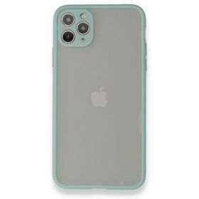 BSSM iPhone 12 Pro Max Montreal Silikon Kapak Turkuaz Kılıf