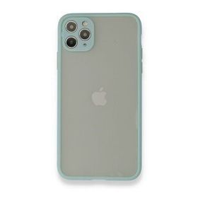 BSSM iPhone 12 Pro Max Montreal Silikon Kapak Turkuaz Kılıf