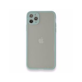 BSSM iPhone 12 Pro Max Montreal Silikon Kapak Turkuaz Kılıf