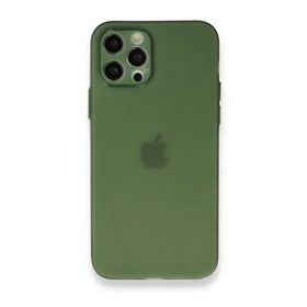 BSSM iPhone 12 Pro Max Puma Silikon Yeşil Renkli Kılıf