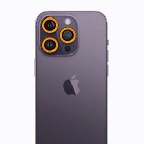 BSSM iPhone 12 Pro Max Sarı Neon Fosforlu Kamera Lens