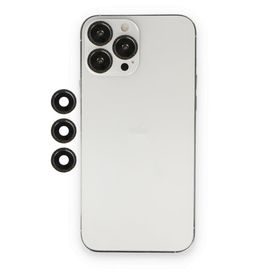 BSSM iPhone 12 Pro Max Siyah Shine Kamera Lens