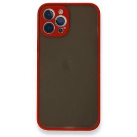 BSSM iPhone 12 Pro Montreal Silikon Kapak Kırmızı Kılıf