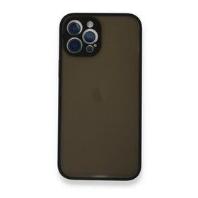 BSSM iPhone 12 Pro Montreal Silikon Kapak Siyah Kılıf