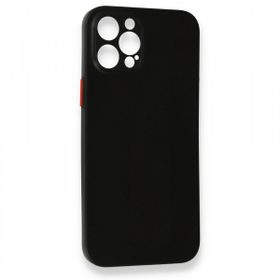BSSM iPhone 12 Pro PP Ultra İnce Kapak Siyah Kılıf