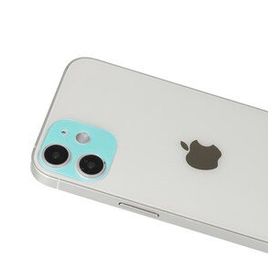 BSSM iPhone 12 Rainbow Yeşil Kamera Lens Koruma Camı