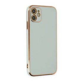 BSSM iPhone 12 Volet Silikon Açık Yeşil Kılıf