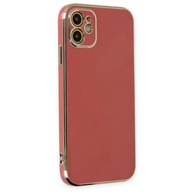 BSSM iPhone 12 Volet Silikon Kırmızı Kılıf