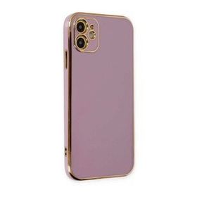 BSSM iPhone 12 Volet Silikon Mor Kılıf