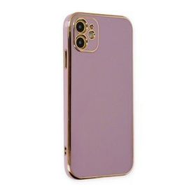 BSSM iPhone 12 Volet Silikon Mor Kılıf
