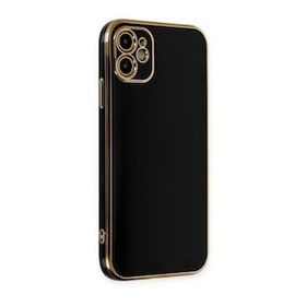 BSSM iPhone 12 Volet Silikon Siyah Kılıf